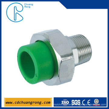 Pn16 PPR Plastic Pipe Male Threaded Union Fittings